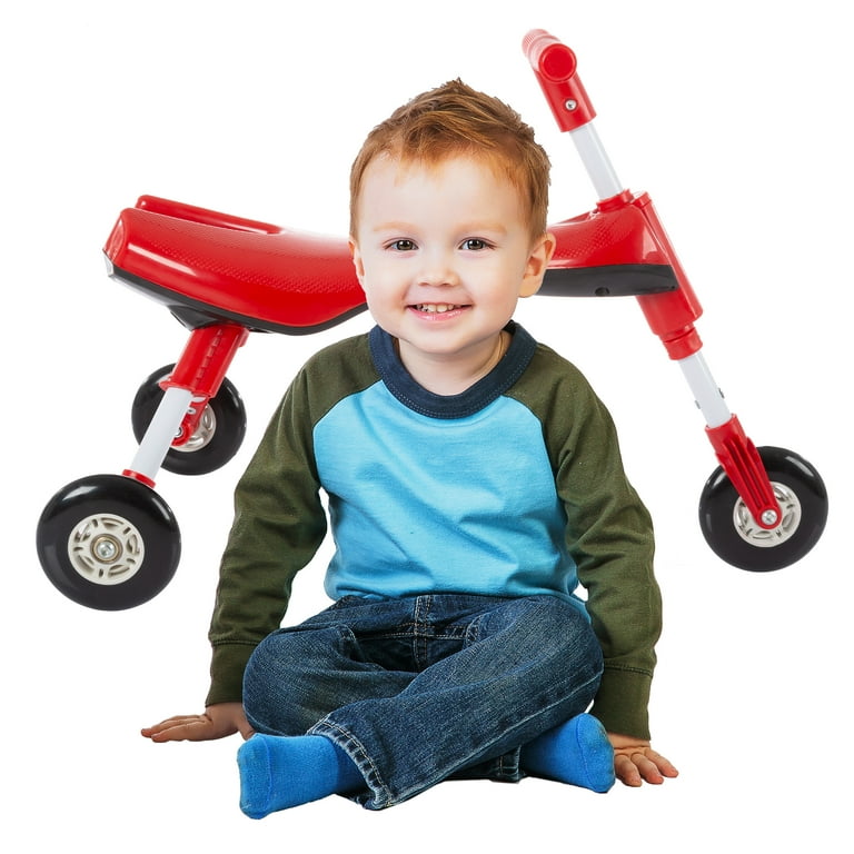 Glide Tricycle Trike Ride On Toy with No Assembly Foldable