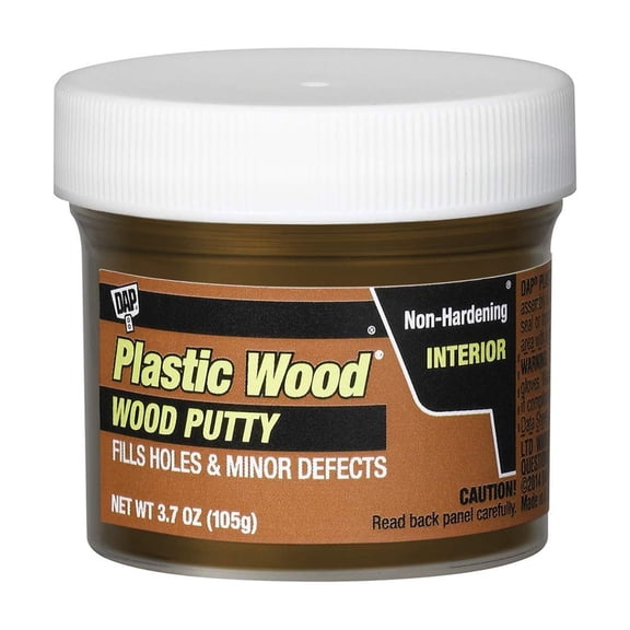 DAP 7079821268 Mahog 3.7 Finishing Putty, 3.7 oz, Red Mahogany