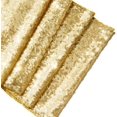 thumbnail image 4 of 30*275cm Sequin Brodé Table Drapeau Partie Fournit Nappe (Or), 4 of 5