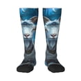 thumbnail image 1 of Fotbe Forest Meditating Goat Calcetas Divertidas Estampadas para Hombre y Mujer, Calcetas de Algodón hasta la Rodilla para Caminar, Correr, Enfermería y Embarazo, 1 of 6