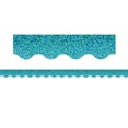 thumbnail image 2 of TEACHER CREATED RESOURCES (6 PK) TEAL SPARKLE SCALLOPED, 2 of 2