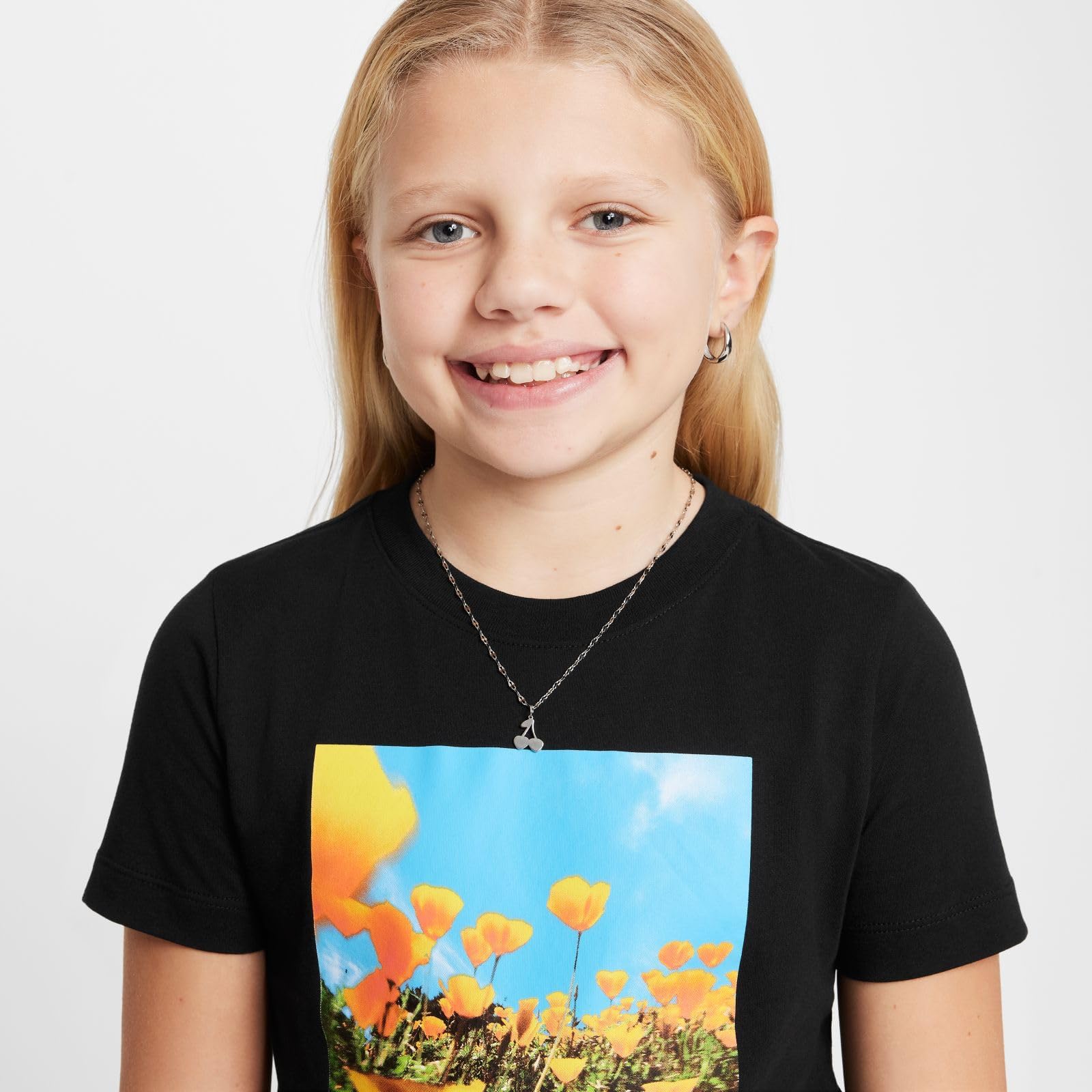 Nike Sportswear Made With Nature Kids' T-Shirt Black photo 3