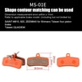 thumbnail image 2 of Pastillas de freno para bicicleta Shimano M315 446 XTR M975 SAINT M810 (MS-01E), 2 of 4