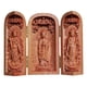 thumbnail image 4 of Figura de Buda de madera Feng Shui, estatua de Buda, tradicional, mesa auxiliar china 15 cm de altura, 4 of 9