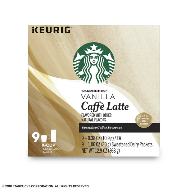 Vanilla Flavored K Cup Pods Starbucks Coffee At Home 60 OFF