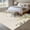 beige, variant on Round Area Rug 7 Ft, Eucalyptus Leaves Washable Non-Slip Circle Carpet for Living Room/Bedroom, Summer Botanical Green Watercolor Low-Profile Large Runner Mat Collection Rugs for Indoor