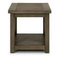 thumbnail image 1 of Homestyles Mountain Lodge Wood End Table in Gray, 1 of 8