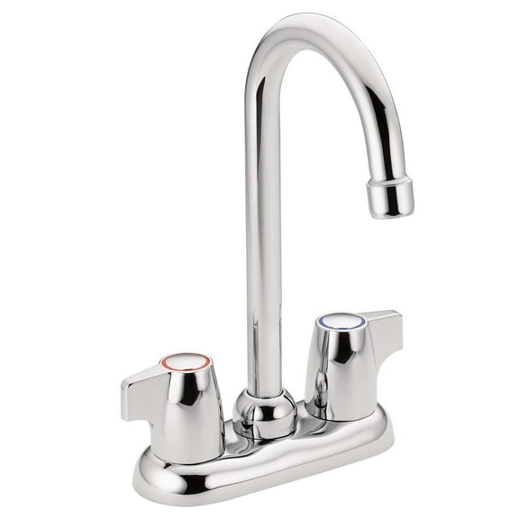 MOEN 4903 Chateau 2-Handle High-Arc Bar Faucet in Chrome