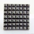 thumbnail image 4 of Square Grid Iron Kitchen Cabinet Knob Door Pull Handle Pewter Finish Pack of 2|Renovators Supply, 4 of 4