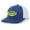 Redfish, Royal/White, variant on Saltwater Fish Northern Tuna Deep Sea Fishing Neon Patch Mens Embroidered Mesh Back Trucker Hat Baseball Cap, Charcoal/Neon Blue