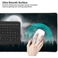 thumbnail image 6 of Full Moon Snow Fog Mouse Pad, Dark Misty forestr Large Mouse Pads, Anti-Slip Rubber Base XXL Mouse Pad for Full Desk, 6 of 6