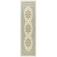 thumbnail image 3 of TiaGOC Alfombras Oriental Traditional 2x10 Non-Skid (Non-Slip) Low Profile Pile Rubber Backing Indoor Runner Rugs (Blue Beige, 2' x 10'), 3 of 8