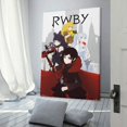 thumbnail image 3 of RWBY Cuadro decorativo colgante - Arte de pared - Póster enmarcado - Decoración de pared - Regalos para familia, amigos y aficionados 40*60 cm, 3 of 6