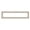 Tan, variant on Fixed Transom Window, 47.5" x 11.5" - Energy-Efficient Low-E Insulated Glass, White Vinyl Frame, New Construction Nail-Fin Install - Natural Daylight Window for Bathrooms, Above-Door Transoms