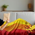 thumbnail image 3 of Pride Soft Flannel Fleece Throw Blanket, People Celebrating International Day for LGBT Community Colorful Striped Design, Cozy Plush for Indoor and Outdoor Use, 50" x 60", Multicolor, by Ambesonne, 3 of 5