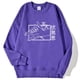 thumbnail image 1 of Jujutsu Kaisen-Jersey con estampado para hombre, moda urbana coreana, Sudadera con capucha de lana cálida y cómoda, ropa de calle holgada con cuello redondo, 1 of 1