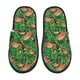 thumbnail image 1 of Fotbe Flamingo Pantuflas Peludas para Mujer con Estampado, Zapatillas de Peluche, Zapatos de Invierno para Casa, Uso Interior y Exterior-Medium, 1 of 8