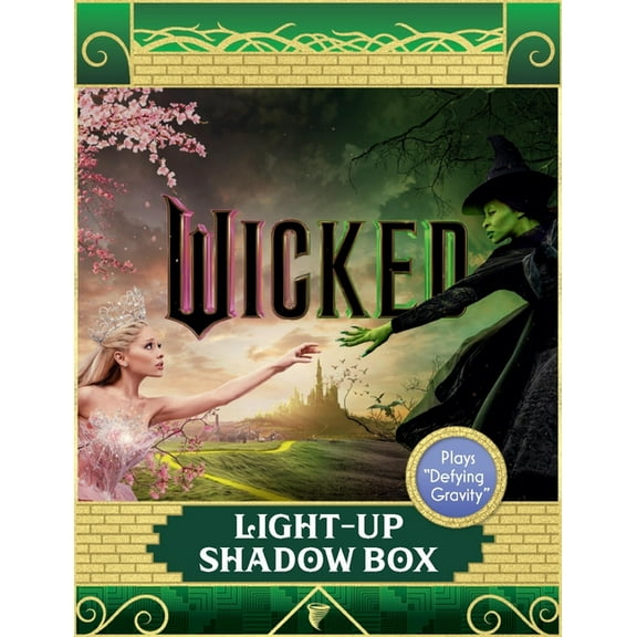 Rp Minis Wicked: Light-Up Shadow Box: Plays "Defying Gravity" (Paperback)