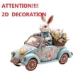 thumbnail image 2 of Acrylic Easter Bunny Table Decor - Hollow-Out Egg Holder Spring Centerpiece Holiday Dining Decorations Festive Home Accent Piece(A), 2 of 6
