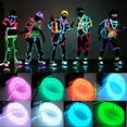 thumbnail image 1 of 5M/16ft Flexible EL Wire Neon LED Light Rope Party Car Decorati BATTERY PACK, 1 of 5