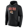 thumbnail image 2 of Men's Trent Williams Black San Francisco 49ers Wordmark Player Name & Number Pullover Hoodie, 2 of 3