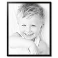 thumbnail image 2 of ArtToFrames 29" x 36" Black Picture Frame, 29x36 inch Black Wood Poster Frame (WOM-4107), 2 of 8