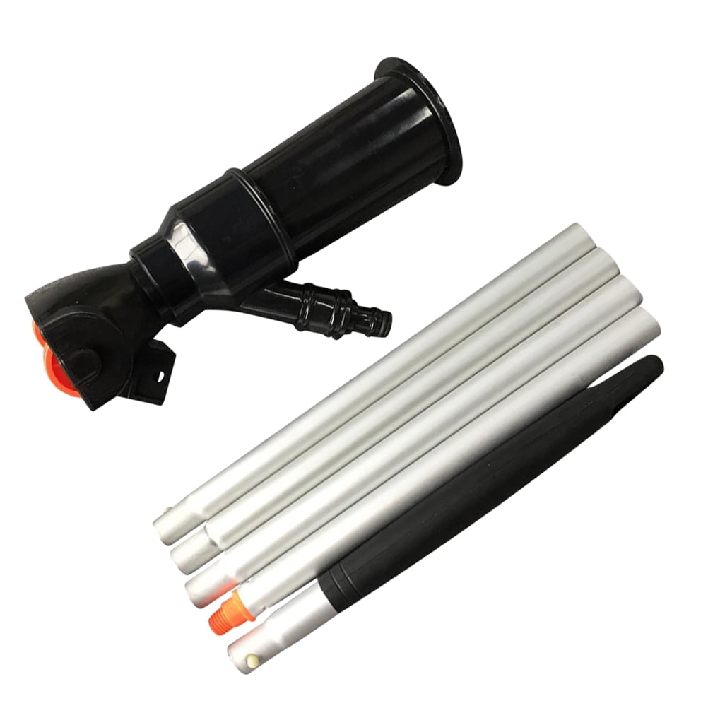 Swimming Pool Cleaner with Strong Suction for Pool Use Made of Metal and Plastic Orange 1 Set