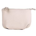 thumbnail image 3 of Julia Buxton Women's Pleated Coin Pouch, White Pepper, 3 of 5