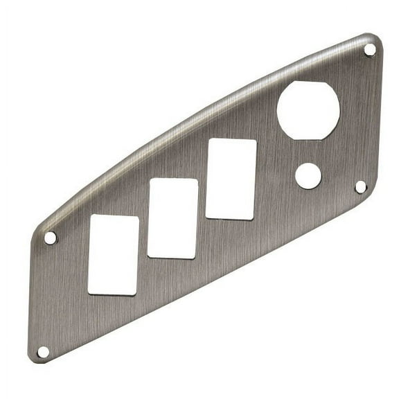 Larson Boat Blank Ignition Dash Panel 2262-6670 | LX Gray Plastic