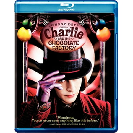- Charlie and the Chocolate Factory (Blu-ray)