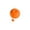 Saffron#05, variant on DIY Fillable Ball Skin Leather Craft Spherical Squishy Fidget Toys for Adults Soft Rubber Core Custom Textured Rose Red 2.36 Inch Silhouette Office Desk Accessory Pressure Relief Tool 1 Pack
