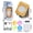 Yellow, variant on Yellow Multifunctional Diy Painting Ruler For Children Portable Drawing Board Educational Toy