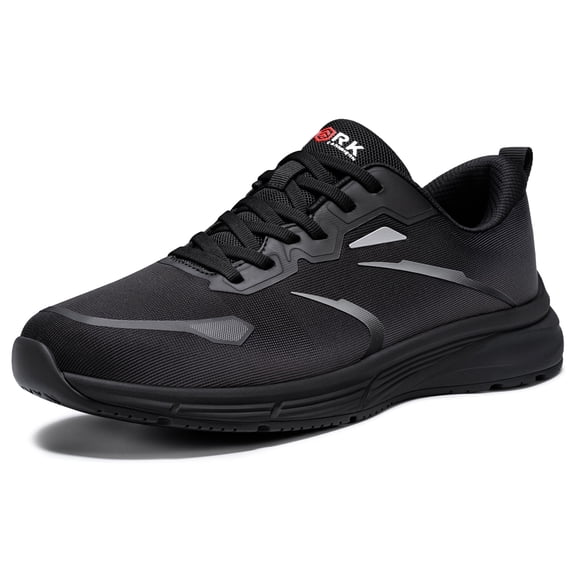 LARNMERN Non Slip Work Shoes for Men Chef Restaurant Nonslip Shoes Kitchen Mens Walking Sneaker