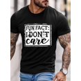 thumbnail image 2 of Camiseta de manga corta para hombre, estilo casual, con letras modernas y cuello redondo, 2 of 8