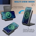thumbnail image 4 of FDGAO 20W Wireless Charger, Fast Charging Station Wireless Charging Stand Foldable for iPhone 14 Pro,14,13,12,11,XS Max,XR,8 Plus, for Samsung Galaxy/Note, 4 of 9