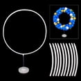 thumbnail image 4 of Kit de arco de globos flexible con base de guirnalda para bodas y compromisos 100cm, 4 of 9