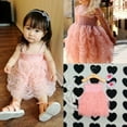 thumbnail image 1 of Robe Tutu d'Été à Volants pour Filles Tout-Petits, Taille 1-6 Ans, 1 of 5