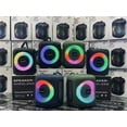 thumbnail image 4 of Reproductor de audio A80 Altavoz BT portátil para exteriores Impermeable RGB Luz de respiración Subwoofer Altavoz inalámbrico portátil pequeño Irfora Reproductor de audio, 4 of 6