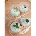 thumbnail image 3 of Rikyo Cupcake Carriers 7” x 4” x 4” Clear Plastic Cake Box, Sturdy and Durable (20 Count), 3 of 4