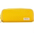 thumbnail image 1 of Pencil Case for Teenagers and Girls - 3 Compartments - Large Capacity - for School and Office (Yellow), 1 of 5