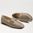 thumbnail image 7 of Sam Edelman Loraine Beige Multi Leather Slip-On Chain Detail Vamp Loafers Shoes (Beige Multi, 13), 7 of 7