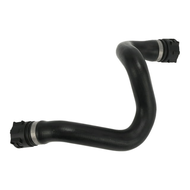Manguera del radiador Unique Bargains para BMW Serie 3 2015-2016 No.17128616524 Manguera de refrigerante de goma negra 1 Pc