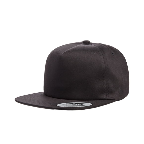 Yupoong unisex Adult Unstructured 5-Panel Snapback Cap