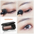 thumbnail image 4 of Perfect Dual Color Eyeshadow,New Two Color Eye Shadow Plate Waterproof Eyeshadow,Portable Two Tone Eyeshadow,Highly Pigmented Powder Eyeshadow Exquisite Glitter (#4), 4 of 7