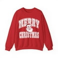 thumbnail image 2 of Santa Merry and Bright Sweatshirt, Xmas Sweatshirt 2025 - Sizes S-5XL ,Art Print JSC, 2 of 6