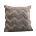 thumbnail image 3 of EaseDay Soft Plush Faux Wool Decorative Throw Pillow Covers, 16x16 Inch Square Farmhouse Velvet Couch Pillow Case, Boho Cushion Covers for Home Sofa, 16x16, 3 of 10
