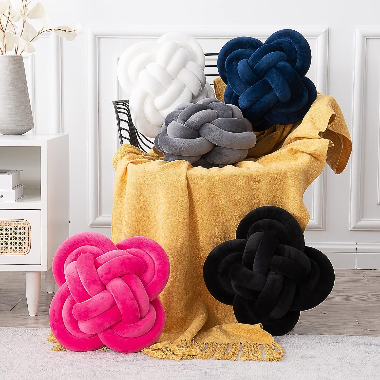 Knot pillow walmart deals