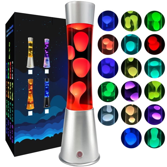 Lámpara Liquid Motion AONESY de 39,4 cm con mando a distancia LED de 17 colores
