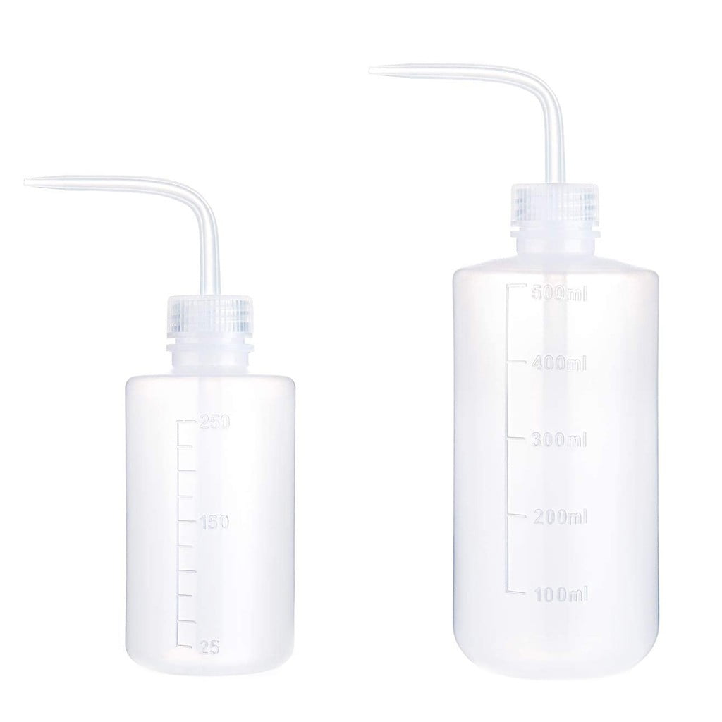 4Pcs 500ml Plastic Bend Mouth Squeeze Watering Bottle for Flower 