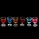thumbnail image 2 of 4x de vasos de cóctel multicolores de 6 piezas, accesorios de comedor para casa de Sunnimix Casa de muñecas de cóctel en miniatura, 2 of 8